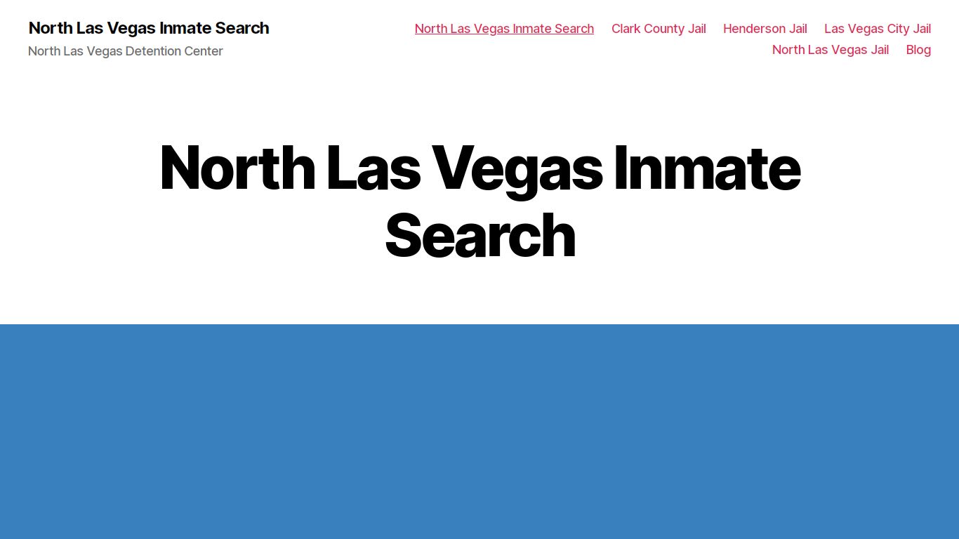 North Las Vegas Inmate Search - North Las Vegas Inmate Search
